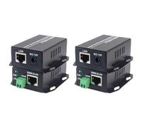 Xnuiasqe 2X Ethernet over Twisted Pair Converter -Ethernet Extender over Twisted Line Phone Wire Line, RJ45 LAN Network Booster