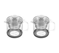 Xnuiasqe 2X Food Strainer Nut Milk Bag Yogurt Strainer Stainless Steel Iced Tea Pitcher Juice Beverage Carafe with Scale