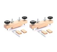 Xnuiasqe 2X Guitar Bridge Clamp, Entry Level Bridge Clamp Acoustic,for Classical/Acoustic Guitar Accessory Luthier Tools