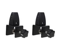 Xnuiasqe 2X Partition Clip Desk Divider Support Clamp Clamps Sneeze Guard Holder for Desk Divider Screen Desk Clamp Divider Desk