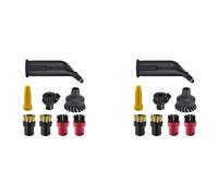 Xnuiasqe 2X Power Nozzle for SC1 SC2 SC3 SC4 SC5 Steam Vacuum Cleaner Accessories Powerful Nozzle Cleaning Brush Head