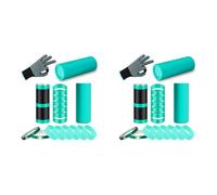 Xnuiasqe 2X Sublimation Blanks Glass Silicone Strap Kit for 20 Oz Tight Straight Blanks