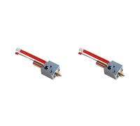 Xnuiasqe 2X SV06 Plus Hotend Kit Metal High Flow Hotend Kit 0.4mm Brass Nozzle 3D Printer Pccessories for SV06 Plus SV07