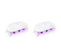 Xnuiasqe 2X UV Light for Resin, Foldable UV Resin Ligh, Portable & Fast Curing Higher Power UV Lamp,Supplies for UV Resin Mold