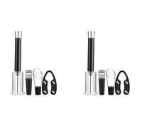 Xnuiasqe 2X Wine Opening Set, Air Pressure Pump Wine Bottle Opener, Easy Cork Removal Corkscrew Wine Opener Gifts to Wine Lovers