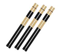 Xnuiasqe 3 Pairs Drumsticks Jazz Drum Sticks 19 Bundle Rods Drumsticks Drum Brushes Sticks Rod Drumsticks Music Instrument Part