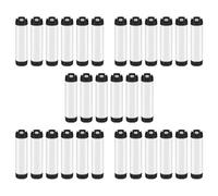 Xnuiasqe 30 Pcs 16 Oz Condiment Squeeze Bottles Inverted Plastic Squeeze Bottle for Sauces Refillable Tip Large Valve Dispenser
