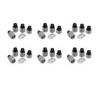 Xnuiasqe 300Sets Refillable Coffee Capsules Cup Disposable Coffee Capsules Packaging Cafe Supplies for Black