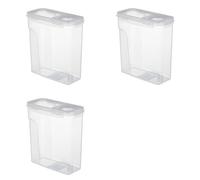 Xnuiasqe 3X 3D Printer PLA Filament Drying Box 1KG Material Tray Double Layer Sealing 4L Moisture Proof Storage Container White