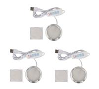 Xnuiasqe 3X 3D Printing Model LED Light LED Spotlight 5V Ultra-Thin Night Light USB Adjustable LED Light for Garage Kit Lamp