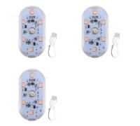 Xnuiasqe 3X 6LED Car Touch Lights Rechargeable Car Interior Dome Light Roof Ceiling Reading Lamps Trunk Magnetic Mini Lamp,D