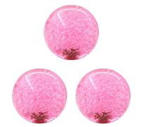 Xnuiasqe 3X Crystal Joystick Ball Top Handle Rocker M6 Head Game Joysticks Easy-Install DIY Replacement Parts