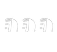 Xnuiasqe 3X Earphone Transparent Coil Acoustic Air Tube Earplug for Two-Way Radio Walkie Talkie Earpiece Headset Accessories