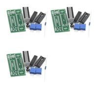Xnuiasqe 3X LM3914 10 Segment 3.7V Lithium 12V Battery Capacity Indicator Module Power Level Tester LED Display DIY Kits