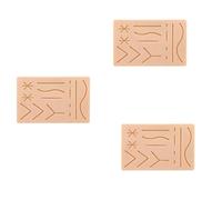 Xnuiasqe 3X New Skin Suture Training Kit Pad Suture Training Kit Suture Pad Trauma Accessories for Practice and Training Use