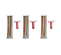 Xnuiasqe 3X RPi GPIO Breakout Expansion Board + Ribbon Cable 20cm FC40 40pin Flat Ribbon Cable for 3 2 Model B