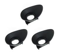 Xnuiasqe 3X Rubber Eyepiece Eyecup for EG 1D Mark III IV 1DS III 1D X 5D III 5DS R 7D 7D Mark II