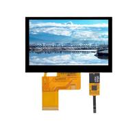 Xnuiasqe 4.3 Inch TFT LCD Display 800x480 RGB IPS Full View ST7611 Capacitive Touch Screen RGB888/RGB666/RGB565 40pin