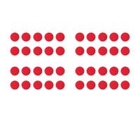 Xnuiasqe 40Pcs Adorable Red Ball Sponge Clown Nose for Party Wedding Decoration Christmas Halloween Costume Magic Dress