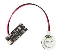 Xnuiasqe 4Ohm 5W DIY Speaker Bone Conduction Hidden Sound System Horn Resonance with Bluetooth Amplifier Board 1xspeaker