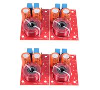 Xnuiasqe 4Pcs 2 Way 80W DIY Speaker Filter Circuit Treble Frequency Divider Home Theater Hifi Stereo Audio Crossover Filter