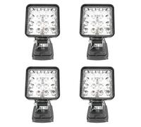 Xnuiasqe 4pcs 4 Inch LED Work Light for 18V Battery Battery Power LED Shop Light LED Site for Work Light
