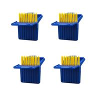 Xnuiasqe 4Pcs Wax Guard Filters Cleaning Tool Hearing Aid Wax Guard Filters for Hearing Amplifier Brush Set Replacement Kit