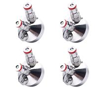 Xnuiasqe 4X Ball Lock Mini Tap Dispenser for Mini Beer Stainless Steel Dispenser Homebrew Spear 3.6L/5L/10L