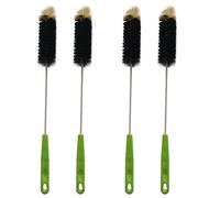 Xnuiasqe 4X Bottle Brush, Long Handle Cleaning Brushes for Long Narrow Neck Bottle Cleaning Water Beer Wine Sports Bottle