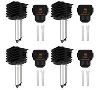 Xnuiasqe 4X Hotend Kit for A1/A1 Mini, 3D Printer Parts Replacement Print-Head for A1/A1 Mini 0.6mm