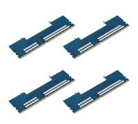 Xnuiasqe 4X Laptop DDR4 SO-DIMM to Desktop DIMM Memory RAM Connector Adapter Desktop PC Memory Cards Converter Adaptor