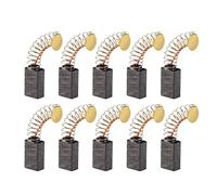 Xnuiasqe 5 Pairs Motor Carbon Brushes 13mm x 8mm x 5mm Universal Power Tool Replacement Parts for Angle Grinder Orbital Sander