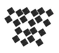 Xnuiasqe 500 Pcs Self Adhesive Cable Tie Mount Base Holder 20 x 20 x 6mm
