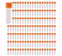 Xnuiasqe 500 Pieces of 1.8 Ml Graduated Centrifuge Tube, Laboratory Cryotube, Cap Centrifuge Tube for Analysis