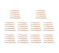 Xnuiasqe 50X Big Crochet Hooks Set with Beech Wood Handle, Crochet Hooks for Chunky Yarn, Size 7mm 8mm 9mm 50mm 12mm
