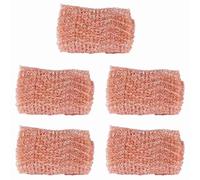Xnuiasqe 5X Beer Brewing-4 Wires Pure Copper Mesh Woven Filters Sanitary for Distillation Home Brew Beer 1.5M
