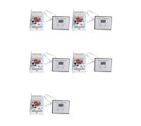 Xnuiasqe 5X Dimmer Switch, 10000W SCR Digital Voltage Regulator Speed Control Dimmer Thermostat AC 220V 80A