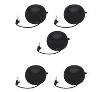 Xnuiasqe 5X Mini Speaker Portable Rechargeable Travel Speaker with Aux Input Wired 3.5mm Headphone Jack