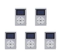 Xnuiasqe 5X Mini USB Clip MP3 Player Video Screen Support 32GB Micro-SD TF Card