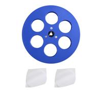 Xnuiasqe 6 Hole 7 Inch Takeup Reel Empty Take Up Reel for 1/4" Reel to Reel Tape Machines
