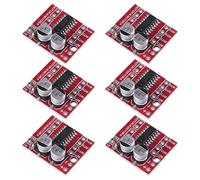 Xnuiasqe 6 Pack L298N DC Motor Driver, MX1508 Mini Dual Channel 1.5A 2 Way PWM Speed Controller Dual H-Bridge Replace Stepper