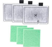 Xnuiasqe 6 Pcs Cf1 Filter 3 Month Service Kit, Fish Tank Filter Cartridges, Fish Tank Filter for Cf1 Internal Aquarium Filter