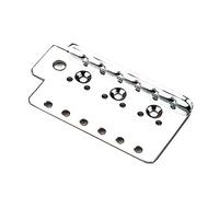 Xnuiasqe 6 String Tremolo Bridge Plate Replacement Parts for Electric Guitar Tremolo System Bridge