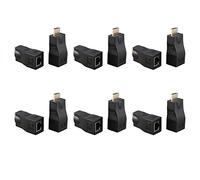 Xnuiasqe 6X 4K 3D 1.4 30M Extender to RJ45 over Cat 5E/6 Network LAN Ethernet Adapter