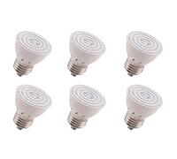 Xnuiasqe 6X E27 80 Leds Plant Grow Lamp Led Full Spectrum Growth Light Bulbs Seedling Flower Phyto Lamp