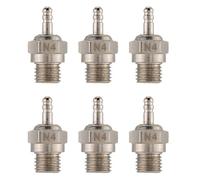 Xnuiasqe 6X N4 Glow Plug for 1/10 Rc Car Boat