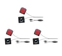 Xnuiasqe 6X Paste Monitor External Sound Desk Computer Sound Surround Hidden Mini USB Speaker DIY Desktop Speakers