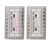 Xnuiasqe 720Pcs Stainless Steel Watch Band Spring Bars Strap Link Pins 6-25mm Repair Kit