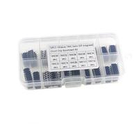 Xnuiasqe 74HC Series IC Assortment 50Pcs 10 Types DIP Integrated Circuit Chips Kit for Electronics Experiment STEM Education