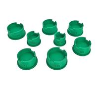 Xnuiasqe 8PCS 3D Printed Plastic Movement Holder Set for Watch Maintenance 2824/2892/NH35/1847